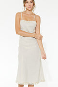 AUDREY SLIP DRESS GOLD