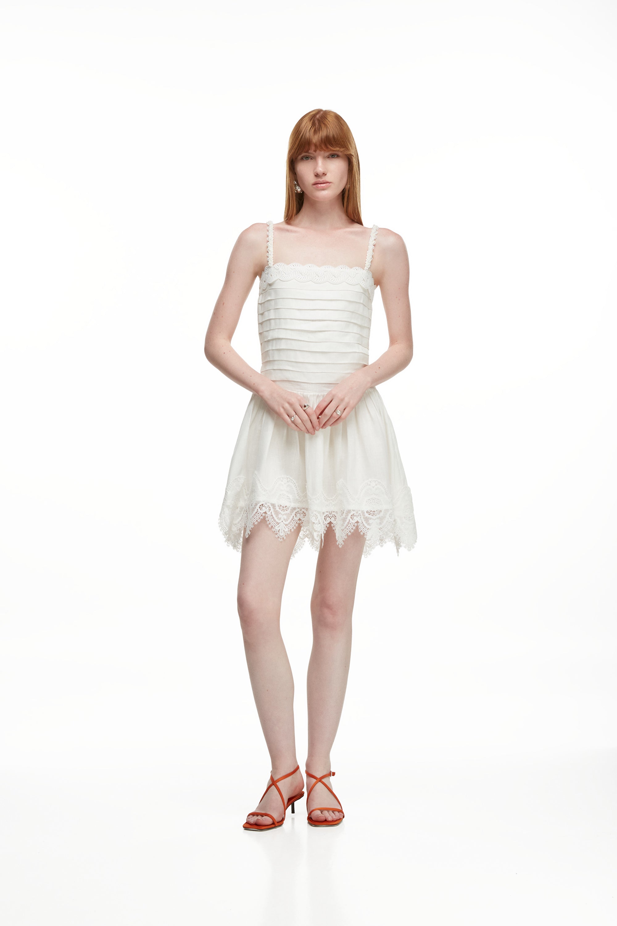 CLARA MINI DRESS WHITE