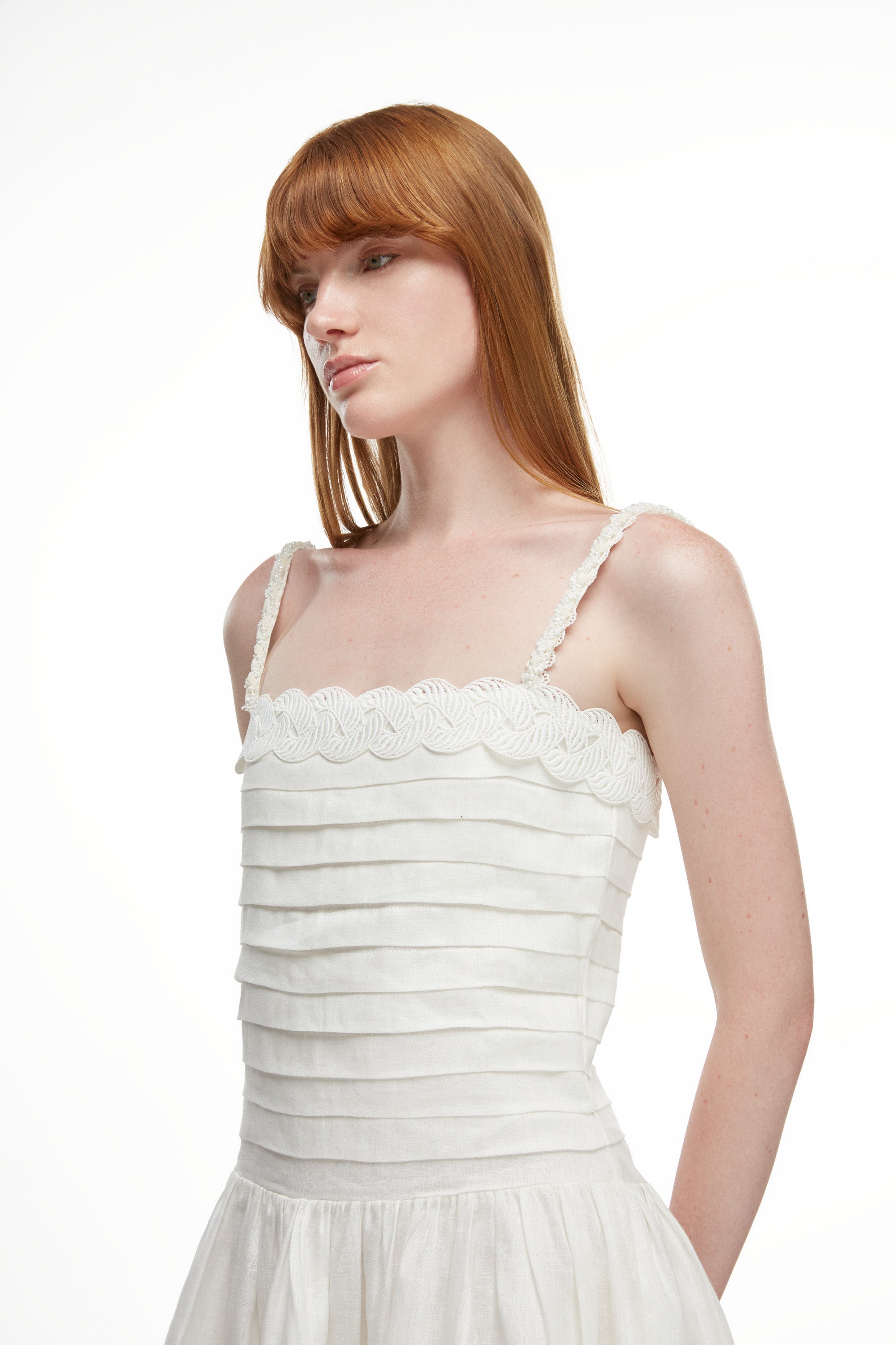 CLARA MINI DRESS WHITE