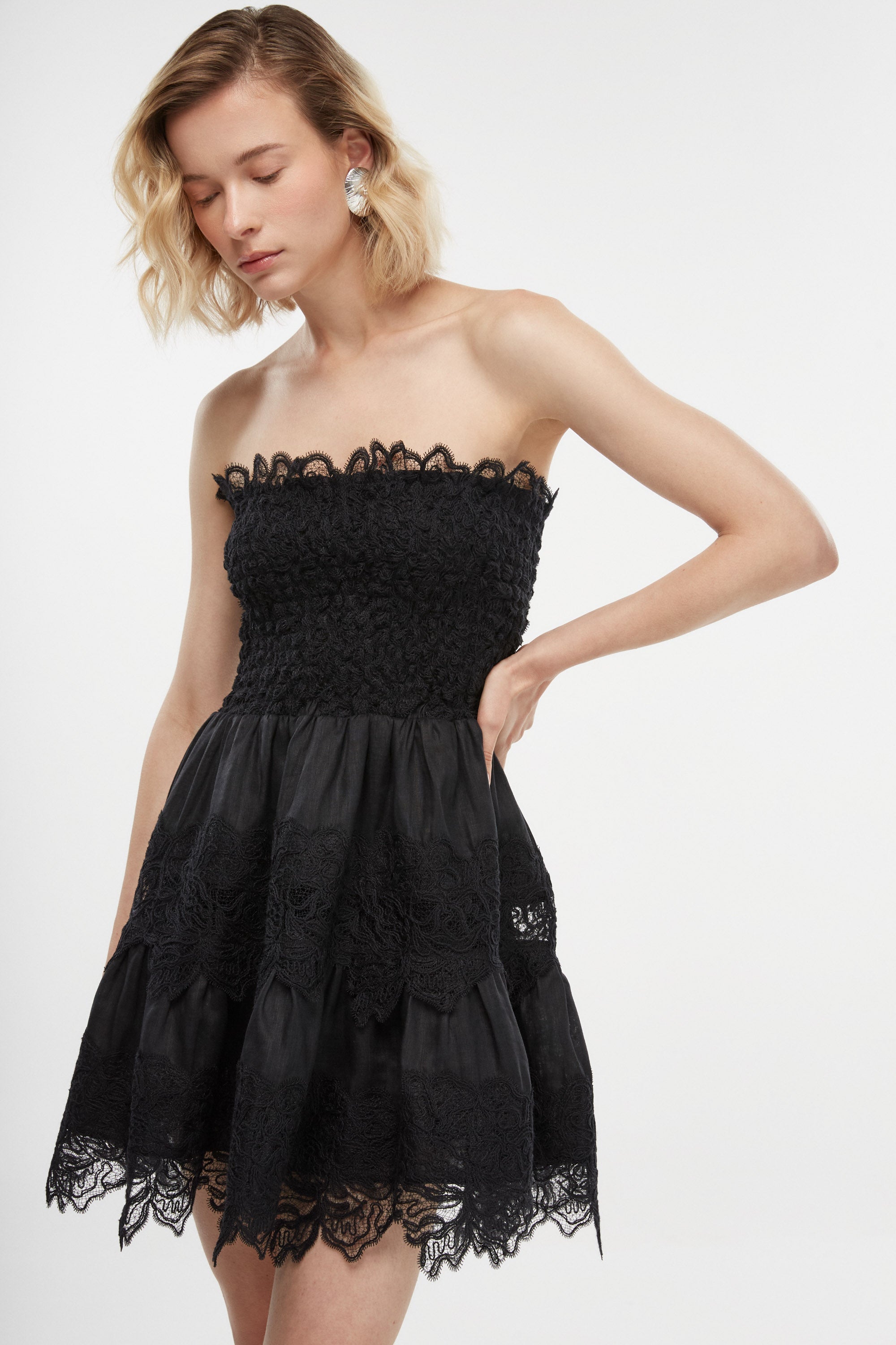 BRISA MINI DRESS BLACK