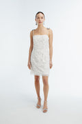 BISCAYNE MINI DRESS WHITE