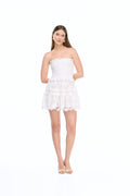 TIFFANY MINI DRESS WHITE